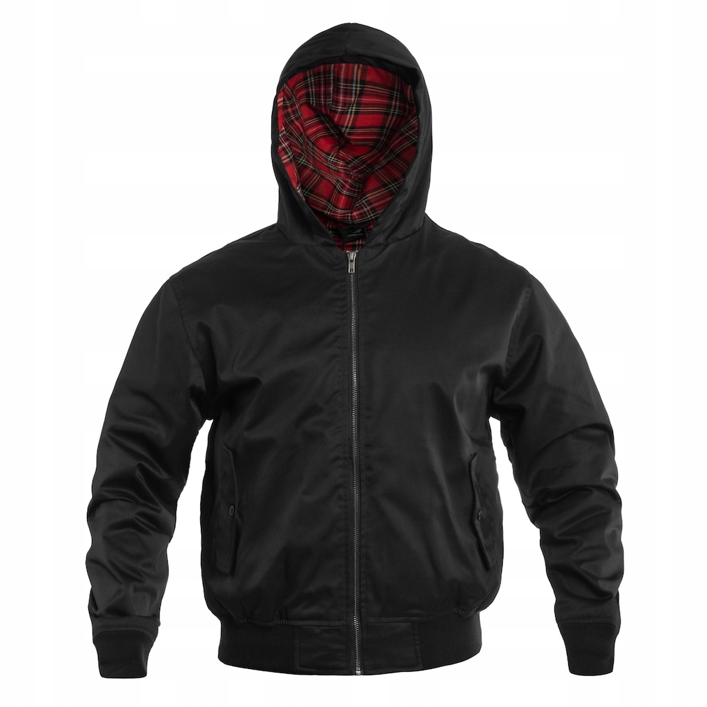 Bunda Brandit Lord Canterbury s kapucí Černá 3XL