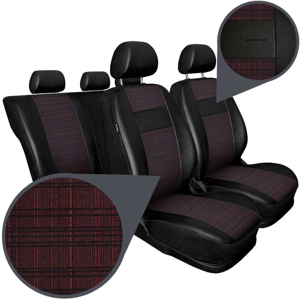 Univerzálne poťahy na kožené autosedačky Auto-Dekor Exclusive E5