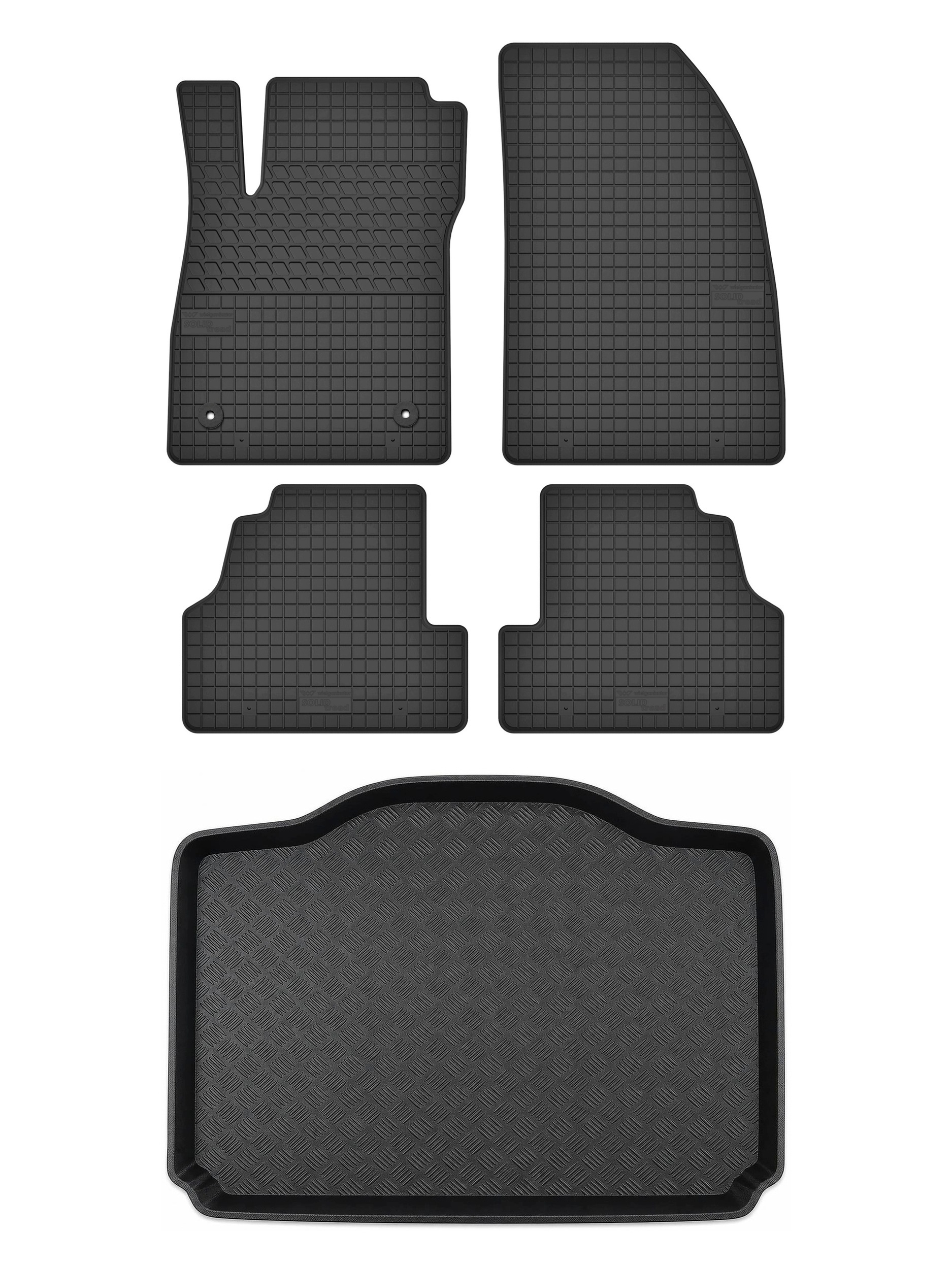 Gumové rohože SolidTread rohož batožinového priestoru pre: Chevrolet Trax 2013-2022