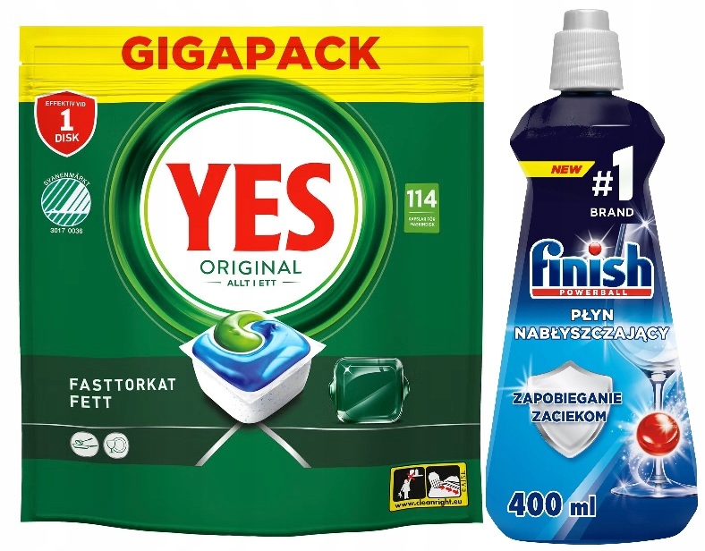 Levně Tablety Do Myčky Fairy Yes Original All in One 114 Tablet