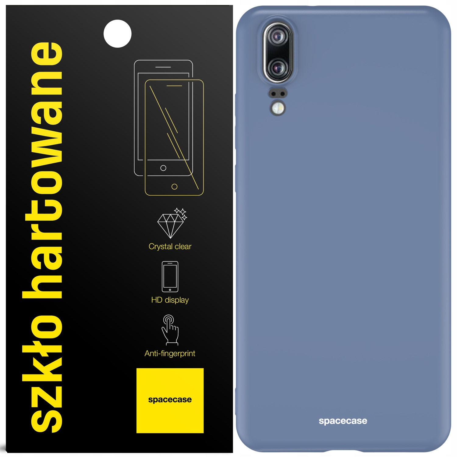 

Etui Do Huawei P20 Spacecase Silicone Case Szkło
