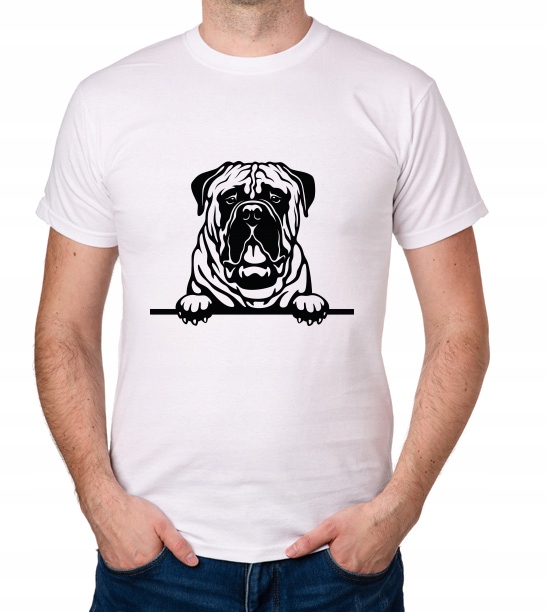 

koszulka Bulmastif Bulmastiff Pies Dog prezent