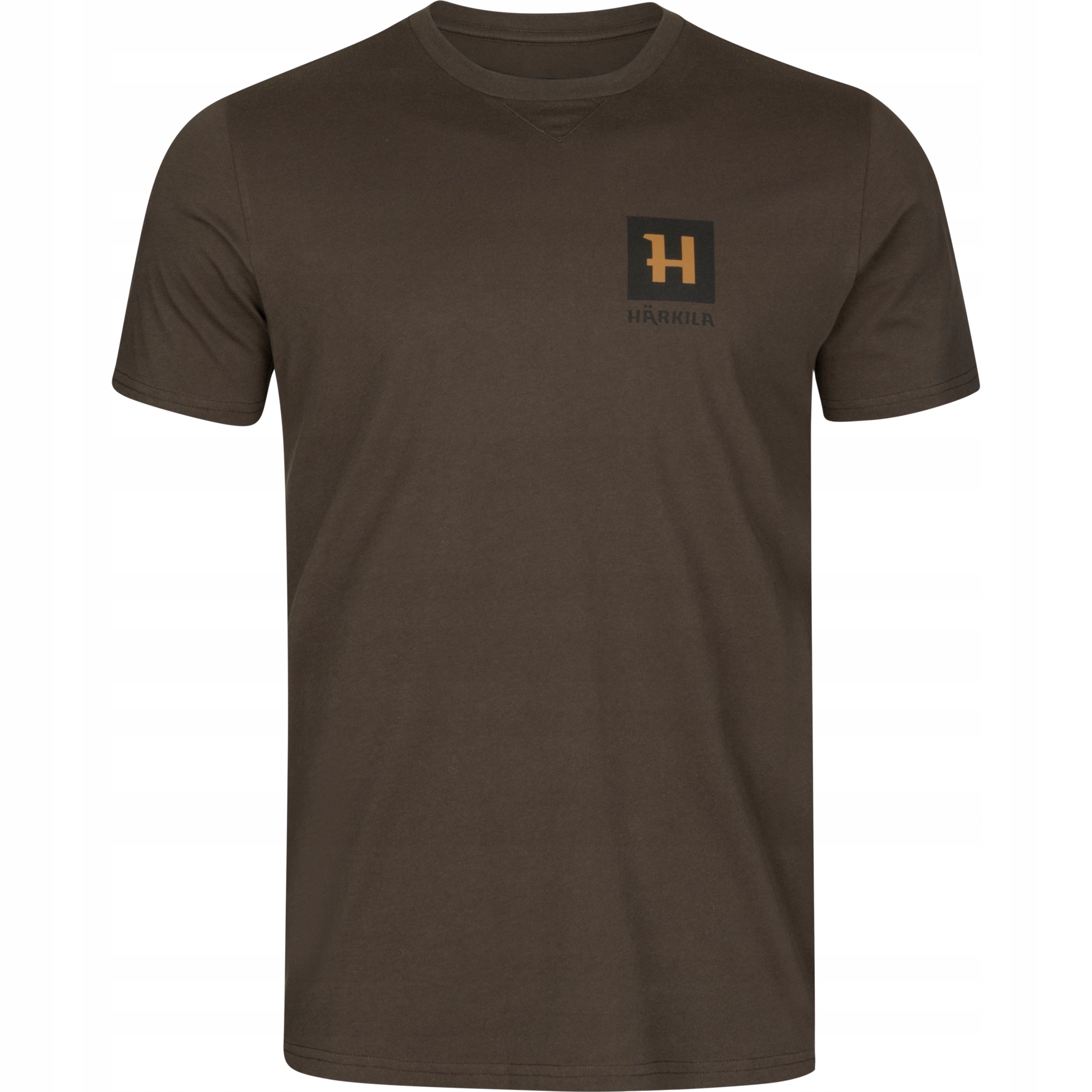 Koszulka t-shirt myśliwski męski Harkila Gorm Shadow brown 4XL