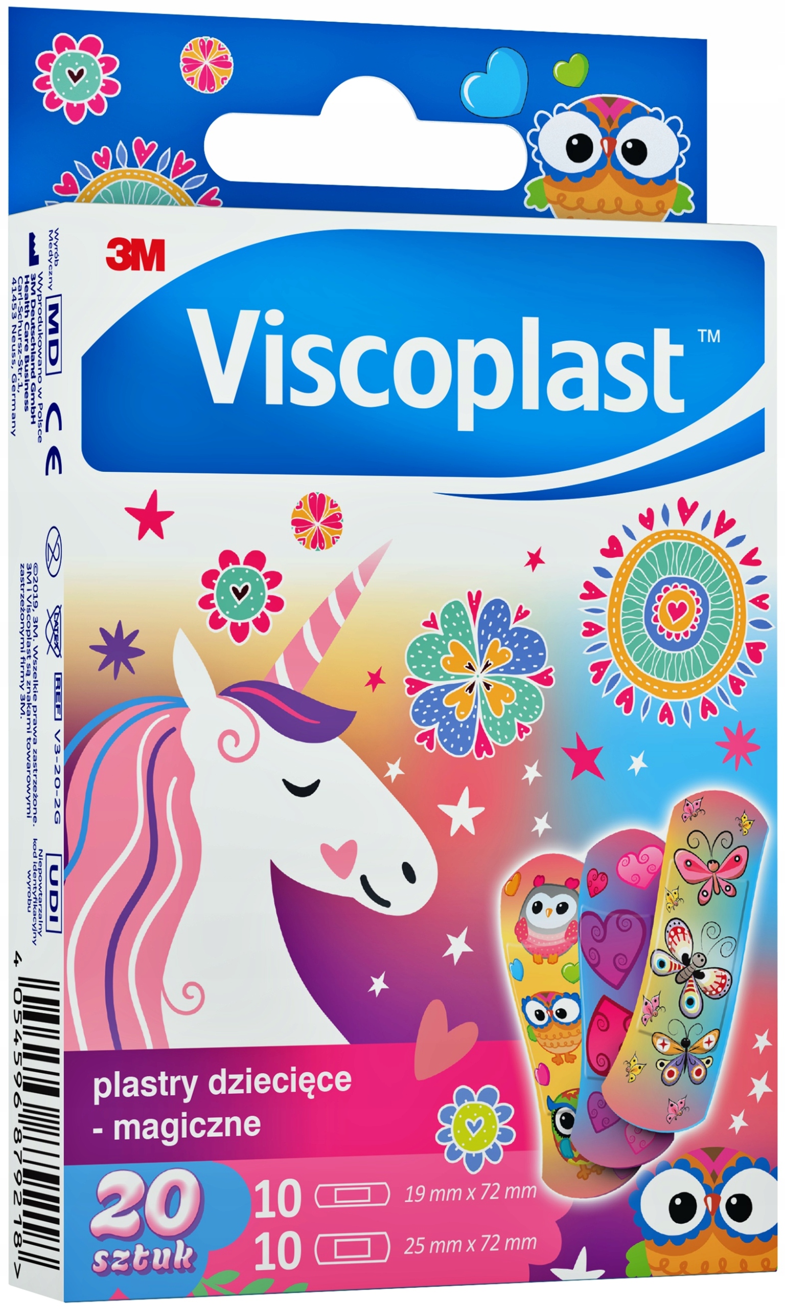 

Viscoplast Plastry dla dzieci Magiczne 20 szt