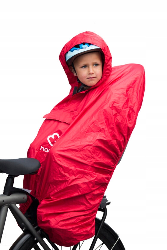 Hamax – Pončo Proti Dešti Na Cyklosedačku – Červená Barva