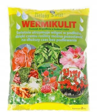 

Wermikulit 2 L Dodatek Do Podłoża Zielony Świat
