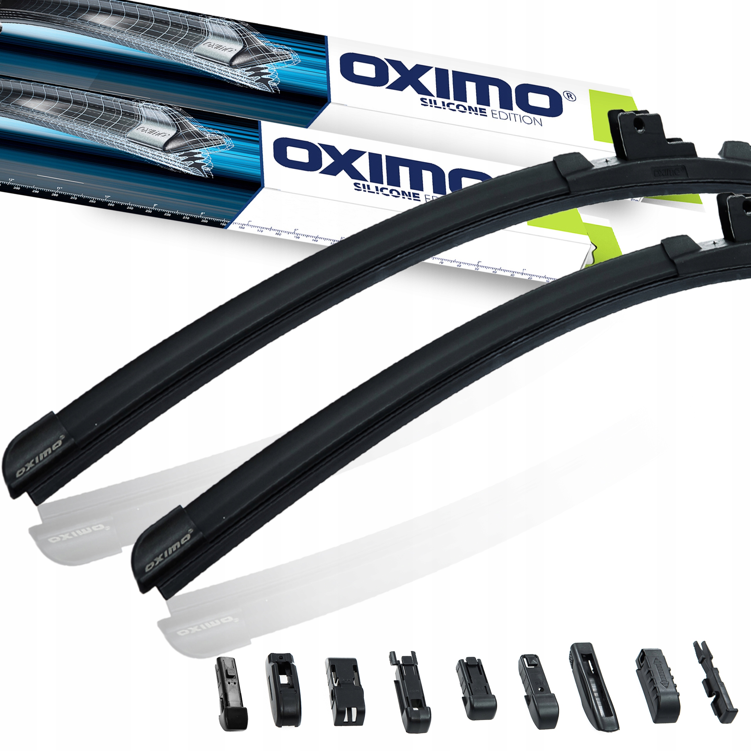 Uniwersalne Wycieraczki Oximo MT600+MT500 Komplet Przód 600/500mm Multitype