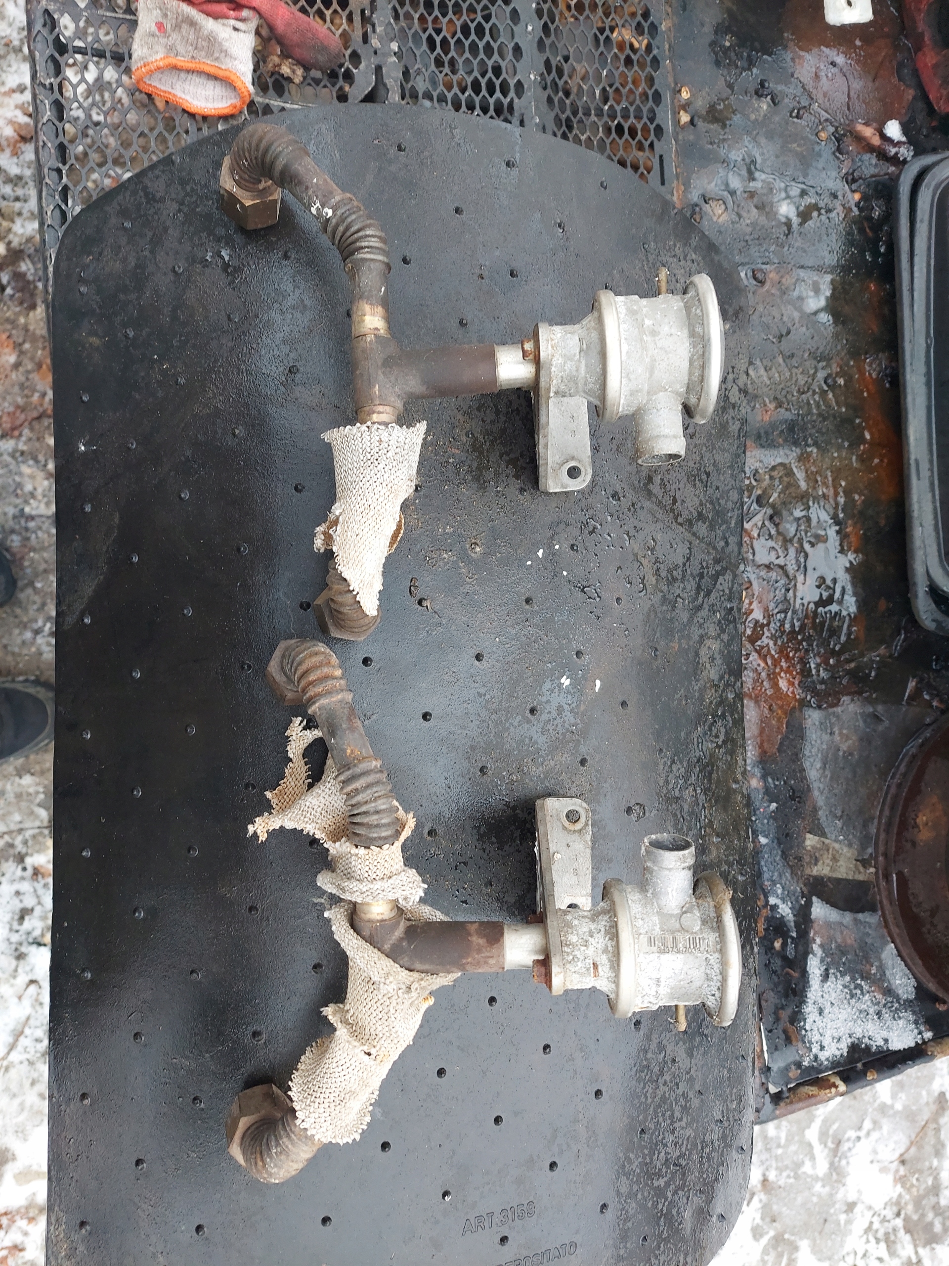 Трубка вторичного воздуха discovery 2 ll v8 4.0-4,6