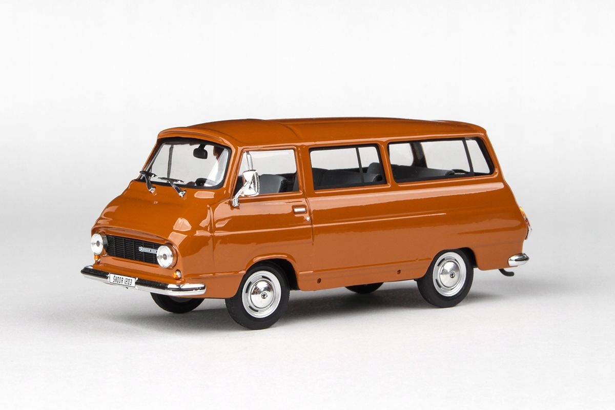 Abrex Škoda 1203 (1974) 1:43 Hnědá Okrová