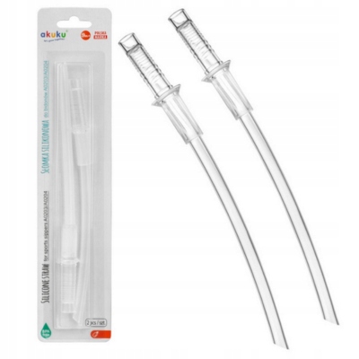 

Akuku Wymienne Rurki Słomki Do Bidonów 2szt