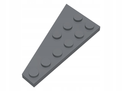

Lego 54383 C szary (dbg) 6x3 skrzydło P Nowy 1szt