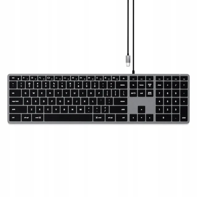 Klávesnica Satechi podsvietená Usb-c pre MacBook Air Pro 13 14 15 16 M3 M2