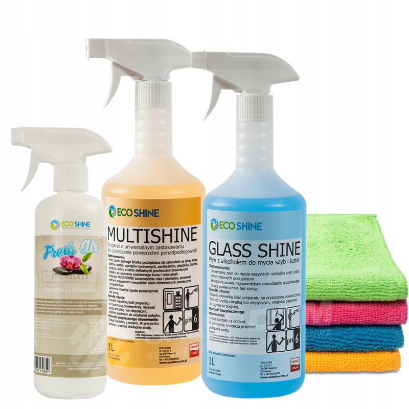 Levně Ecoshine Shine sada domácí chemie Spa Relax