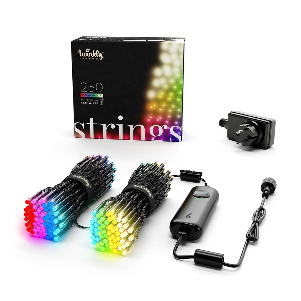 

Lampki dekoracyjne Twinkly Strings 250L Rgb+w 20m
