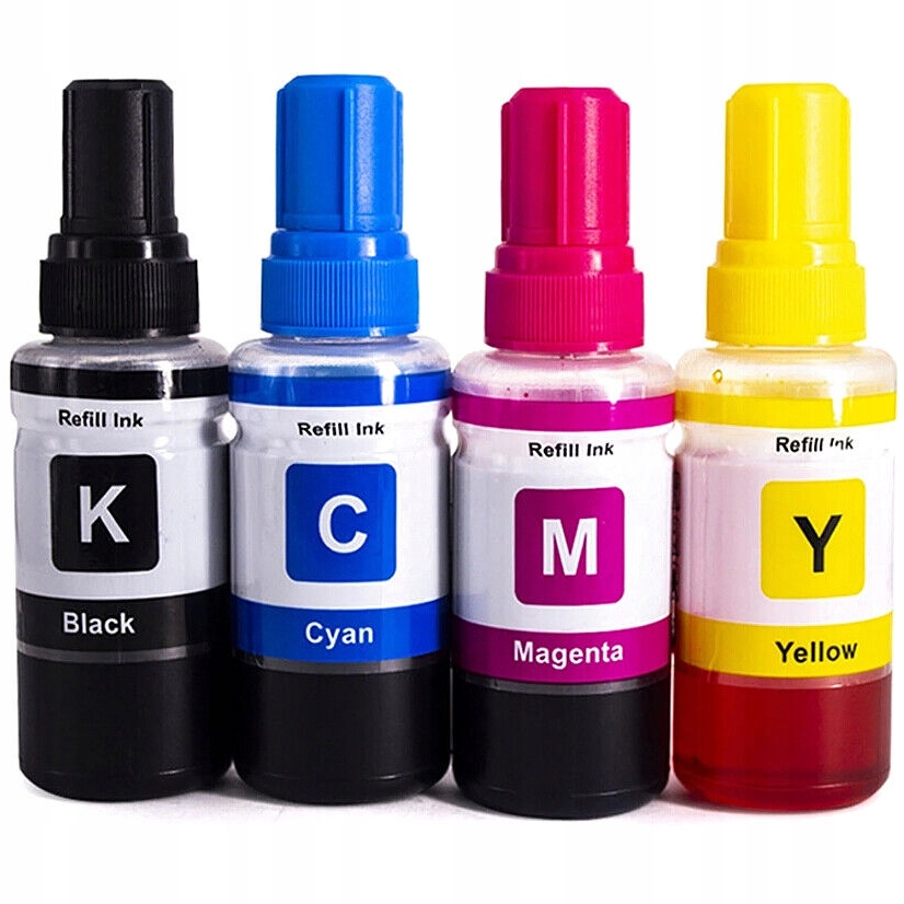 

4x Tusze Do Epson Ecotank ET-2500 ET-2550 ET-2600