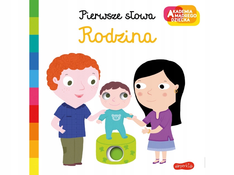 

Książka dla dzieci Pierwsze słowa Rodzina