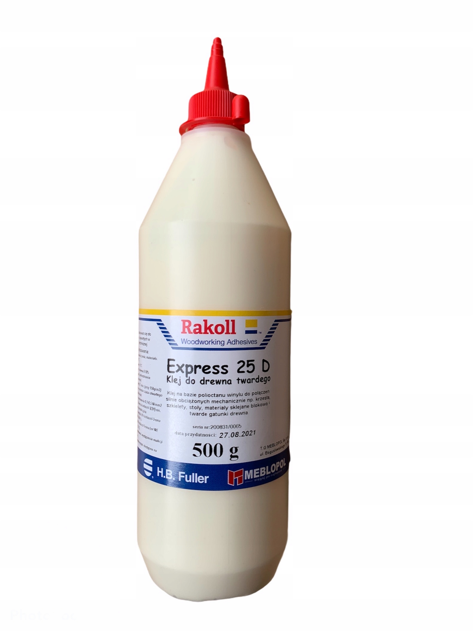 

Klej Do Drewna Rakoll Express 25D 500ML Mocny