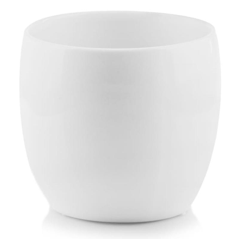 

Biała osłonka na doniczkę kula 15 cm doniczka