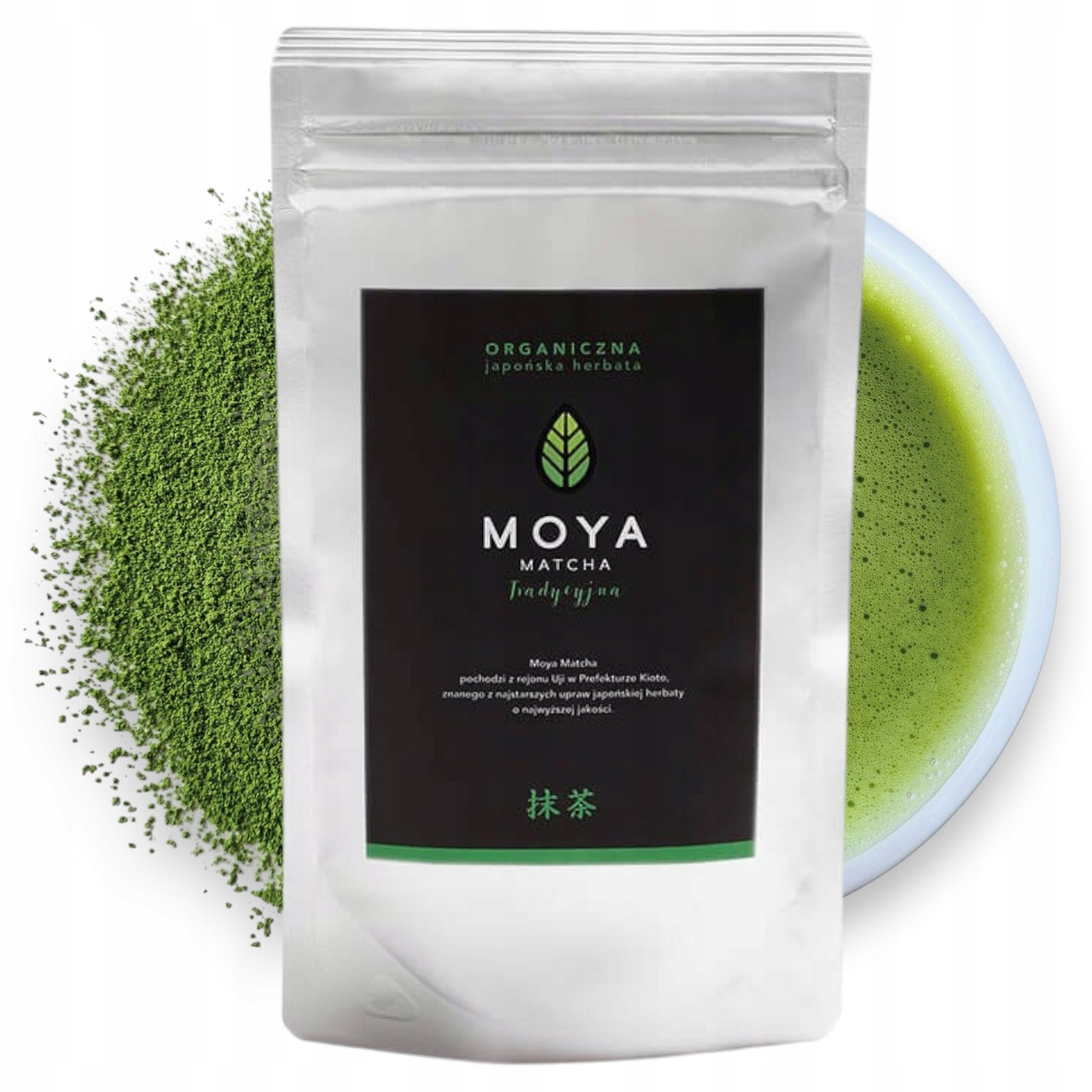 Levně Moya Matcha Traditional japonský zelený čaj Bio 100g
