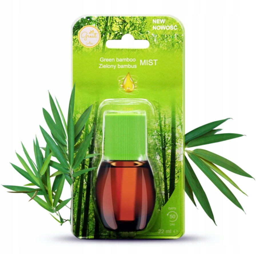 

Great air Essential Mist Wkład Zielony Bambus 22ml