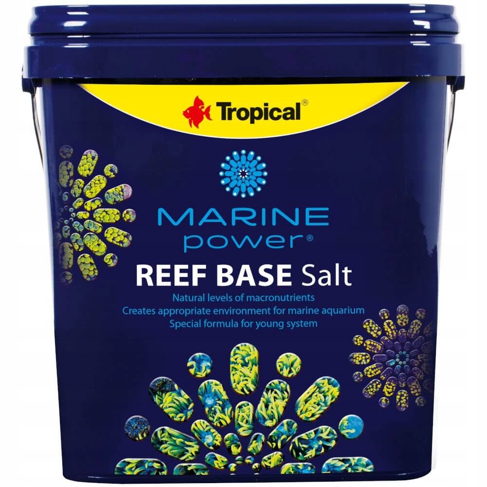 Tropical Marine Power Reef Base Salt 10kg sól do akwarium morskiego