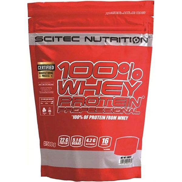 SCITEC 100% Whey Protein Professional 2350g - Koncentrat Białka Serwatki — 10
