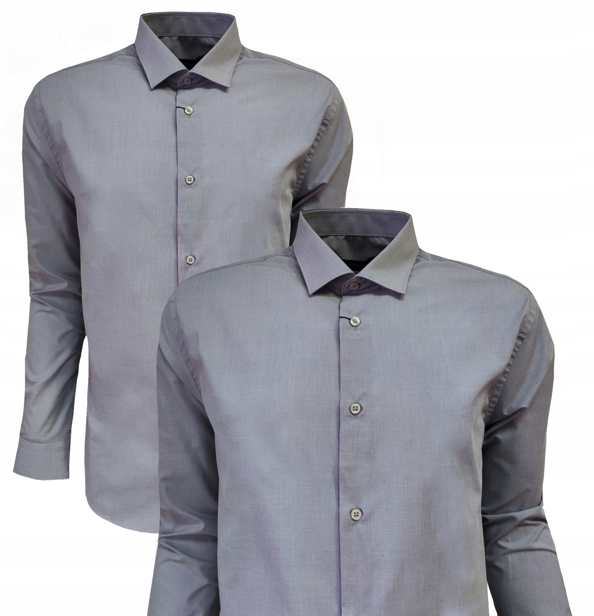 Pánská Košile Casual Fit-regular Šedá M