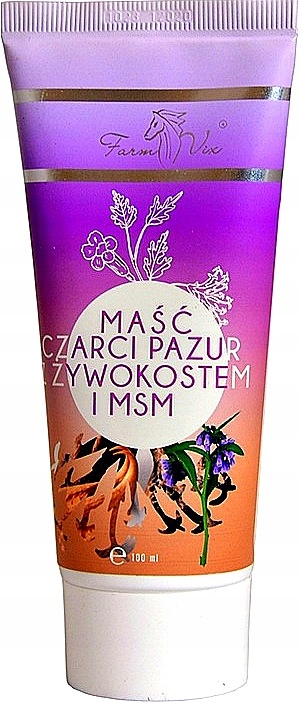 

Maść Czarci Pazur z Żywokostem i Msm 100ml FarmVix
