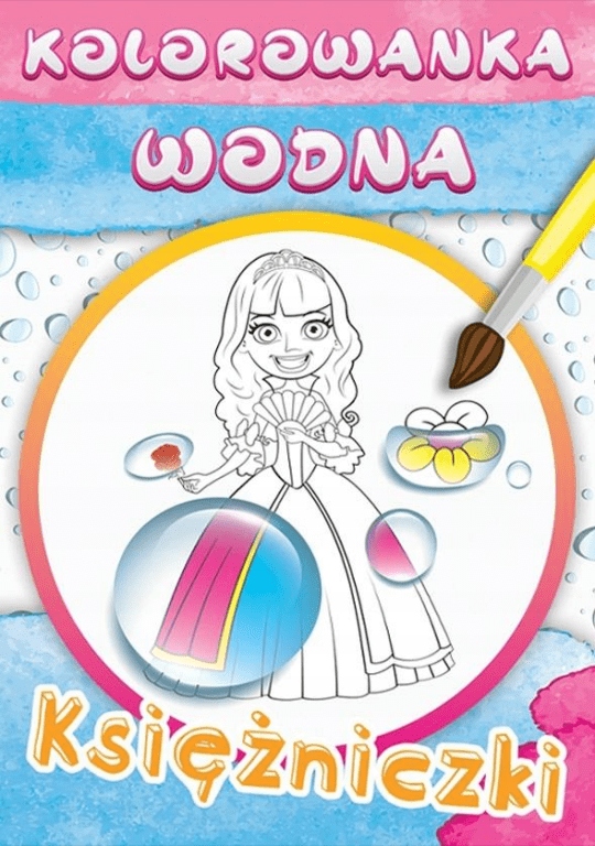 

Wodne kolorowanki księżniczki