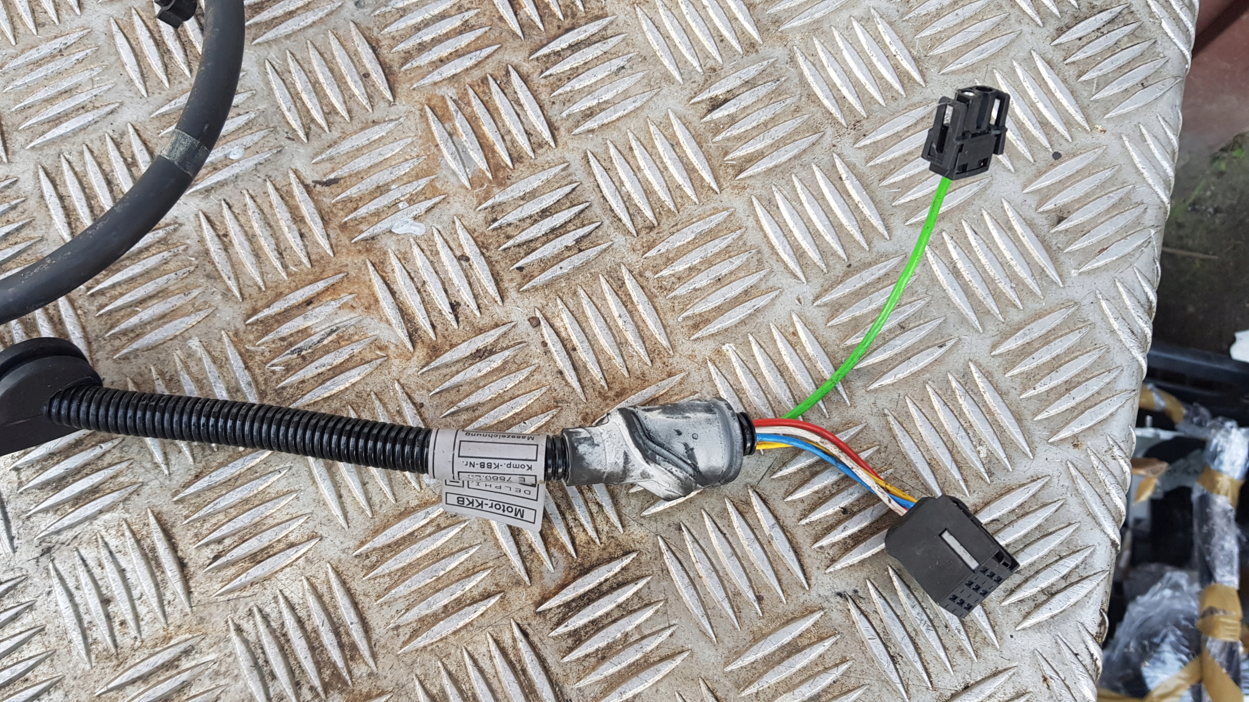 BMW E46 1.9 Câblage PRZEWODOW ZAPLONOWYCH