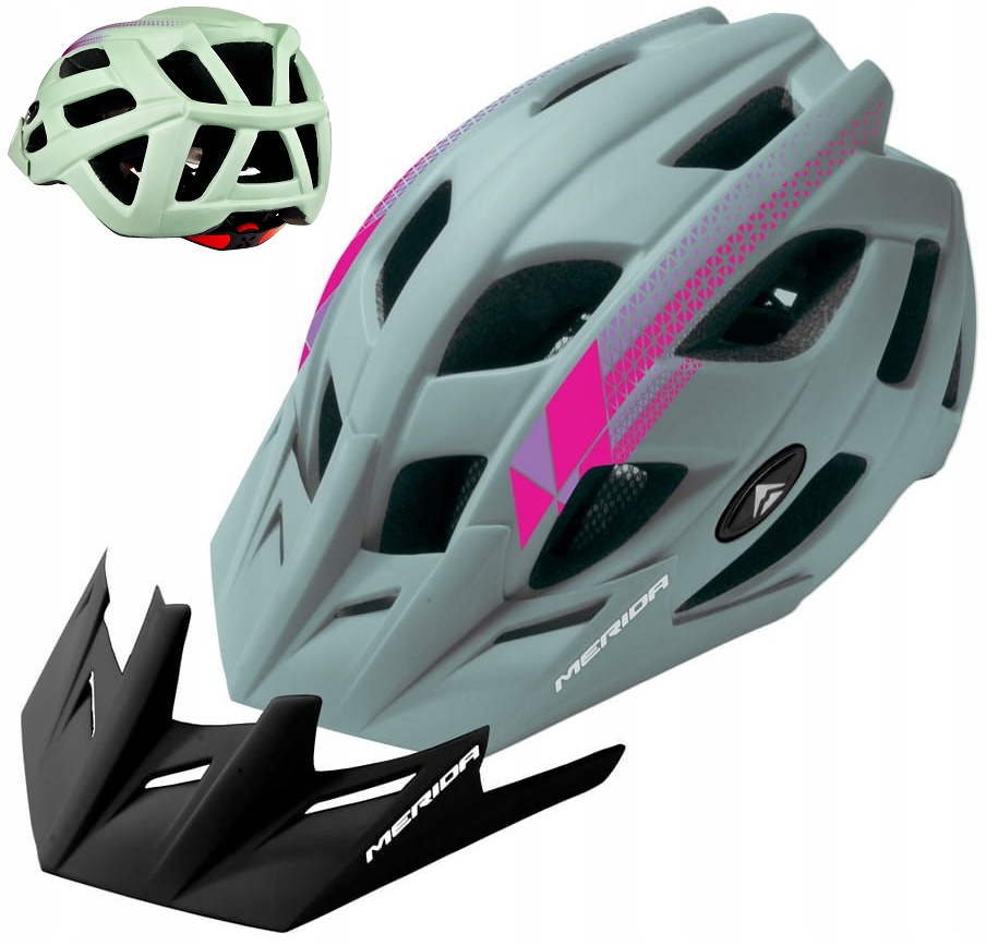 Kask Merida Psycho Mtb Enduro M 54-58cm HM-MD137 grey