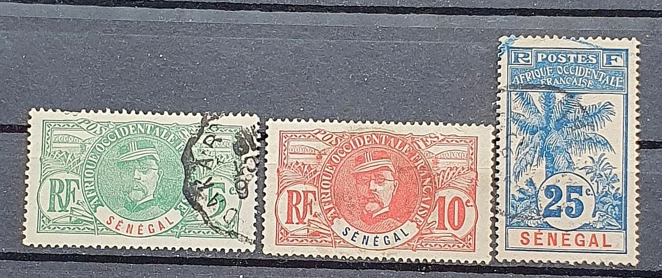 KOLONIE FRANCUSKIE SENEGAL 1906