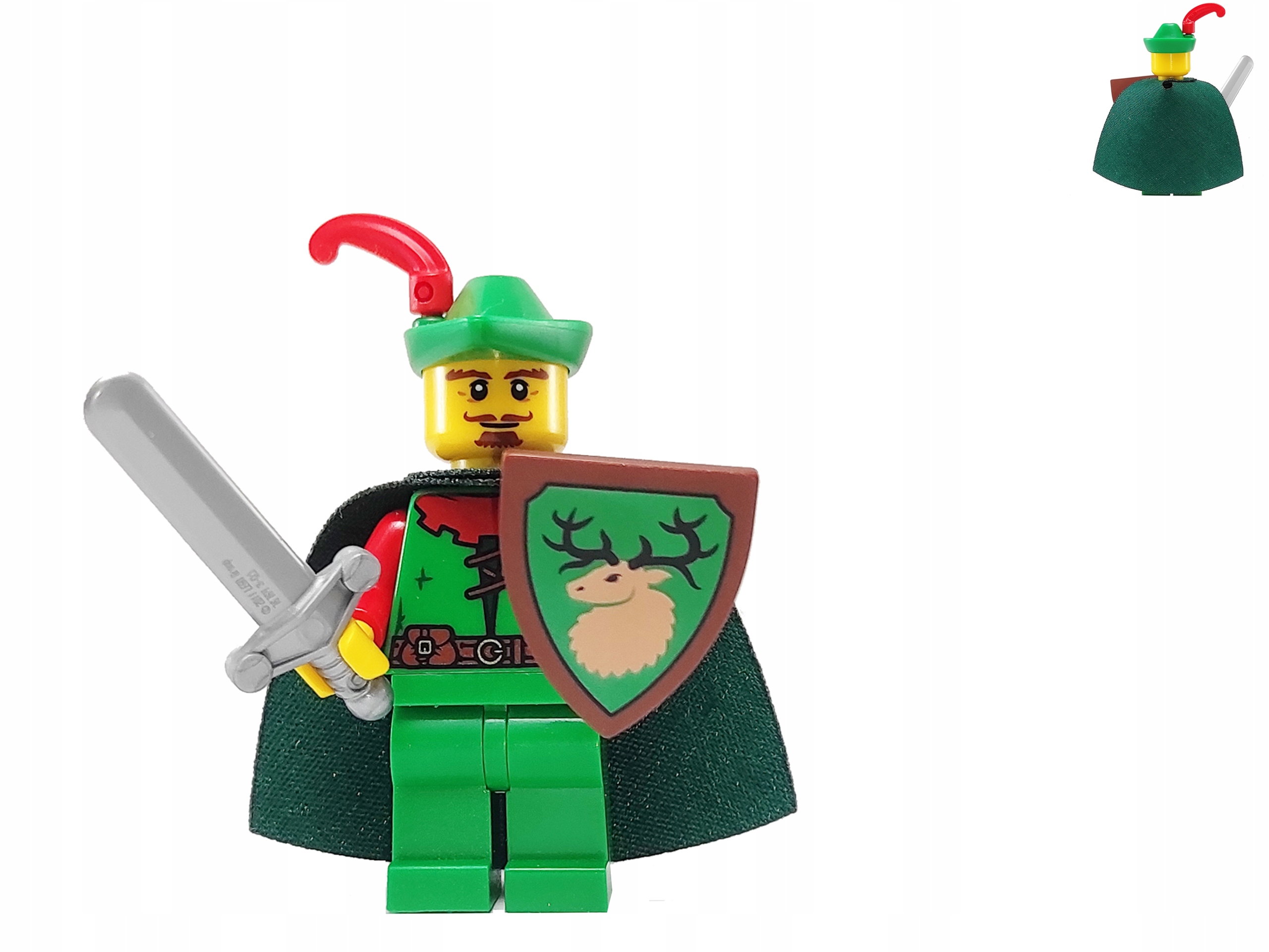 

Lego Castle Dowódca Forestman wyposażenie