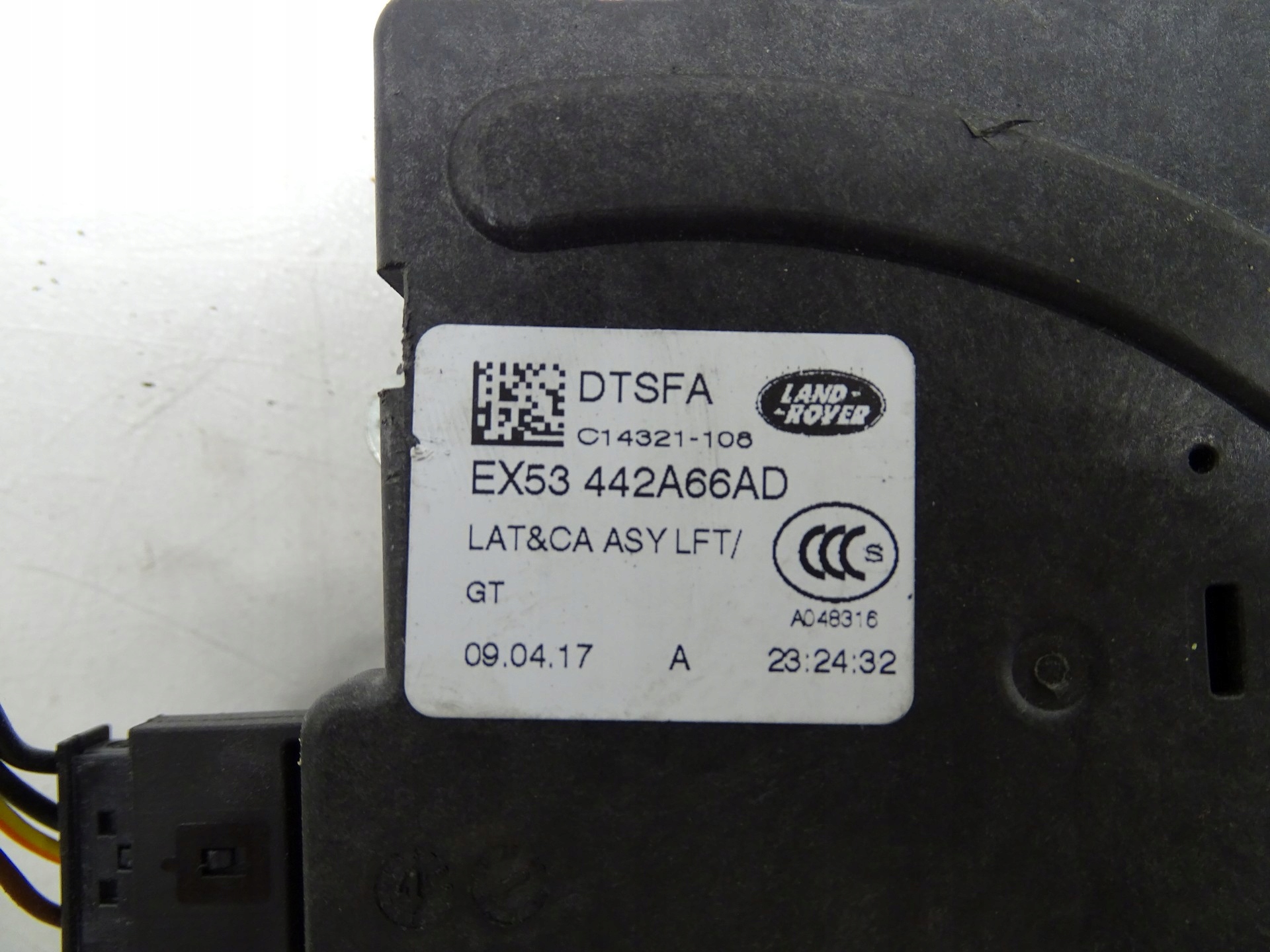lock of rear bonnet boot JAGUAR F-TYPE EX53442A66AD