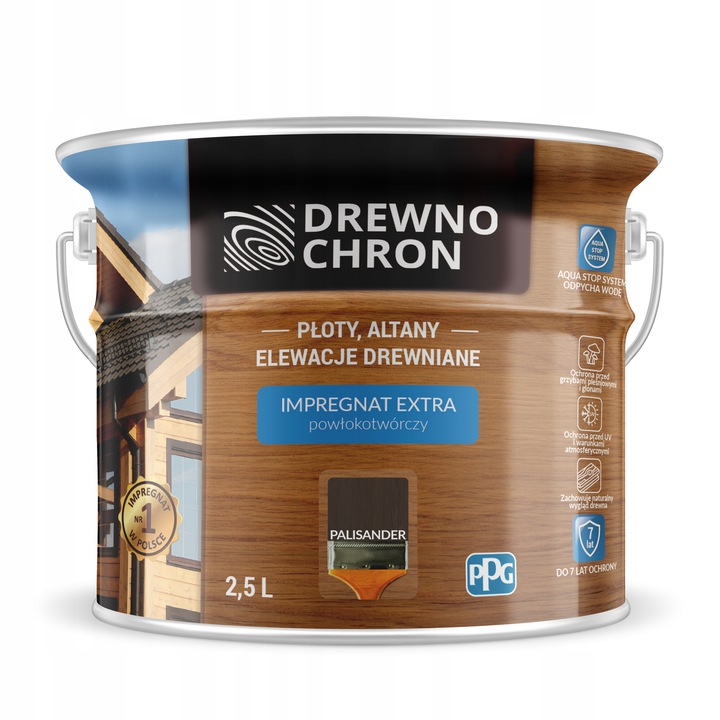 

Drewnochron Impregnat Extra 2,5L Palisander