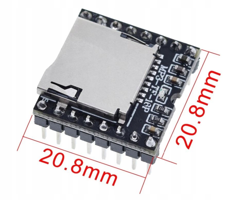 

342 Mini odtwarzacz MP3 DFPlayer micro Sd