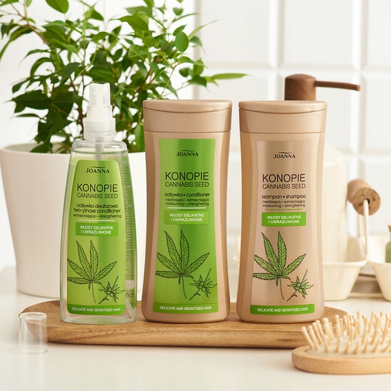 Joanna Konopie odżywka wcierka włosów wypadających Pojemność 100 ml