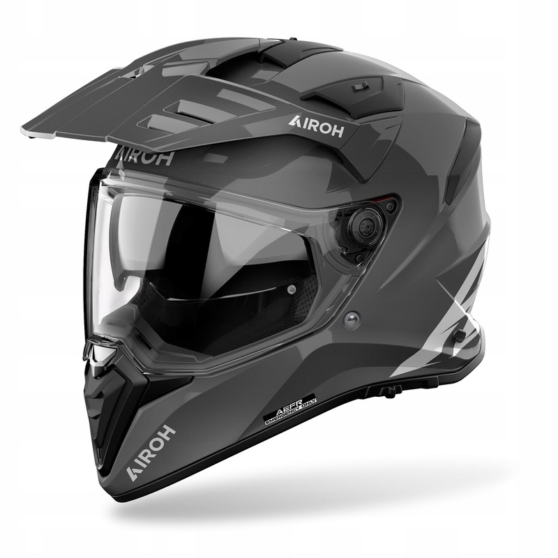 Integrálna Motocyklová Prilba Airoh Bandit Color Dark Grey Gloss S