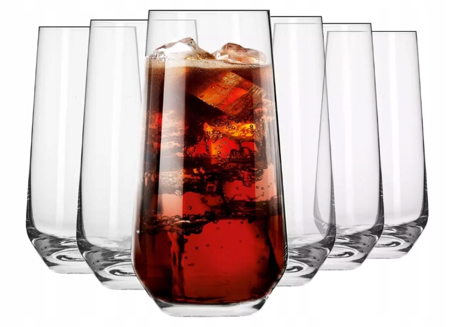 

Komplet Zestaw 6 Szklanek Krosno Drinki 480ML