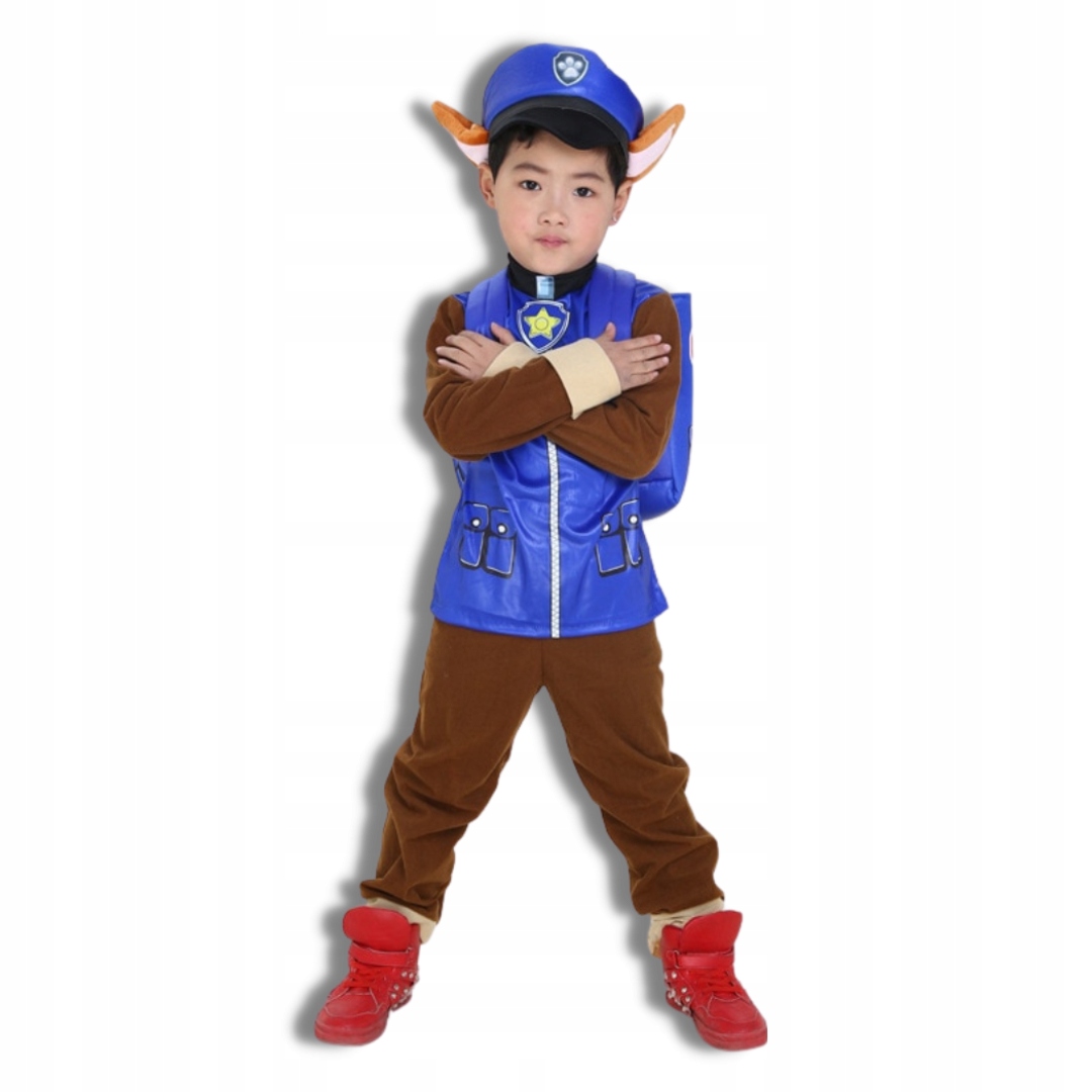 STRÓJ CHASE PSI PATROL KOSTIUM 110-122 URODZINY Marka 4baby