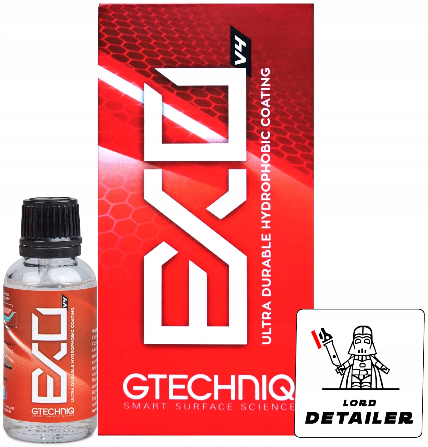 GTECHNIQ EXO v4 - Zaawan. powłoka hydrofobowa 50ml