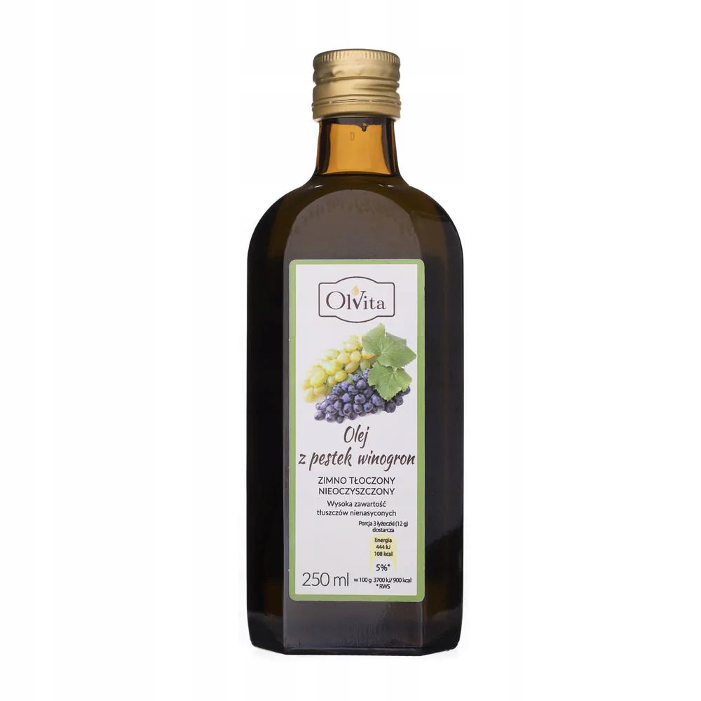 olvita олія виноградних кісточок неочищена 250 мл