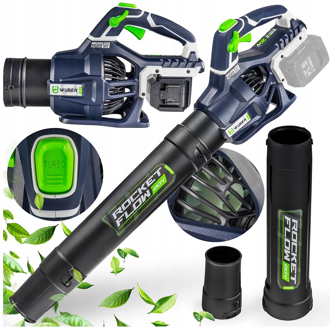 Elektrická Foukač Na Listí 2x20V 40V Turbo 220km/h Výkonná