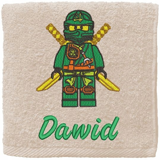 

Ręcznik 70x140 Lego Ninjago Z Haftowanym Imieniem