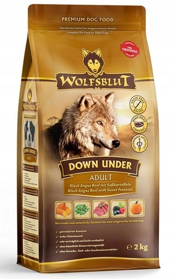 Levně Wolfsblut Dog Down Under – hovězí angus 2 kg