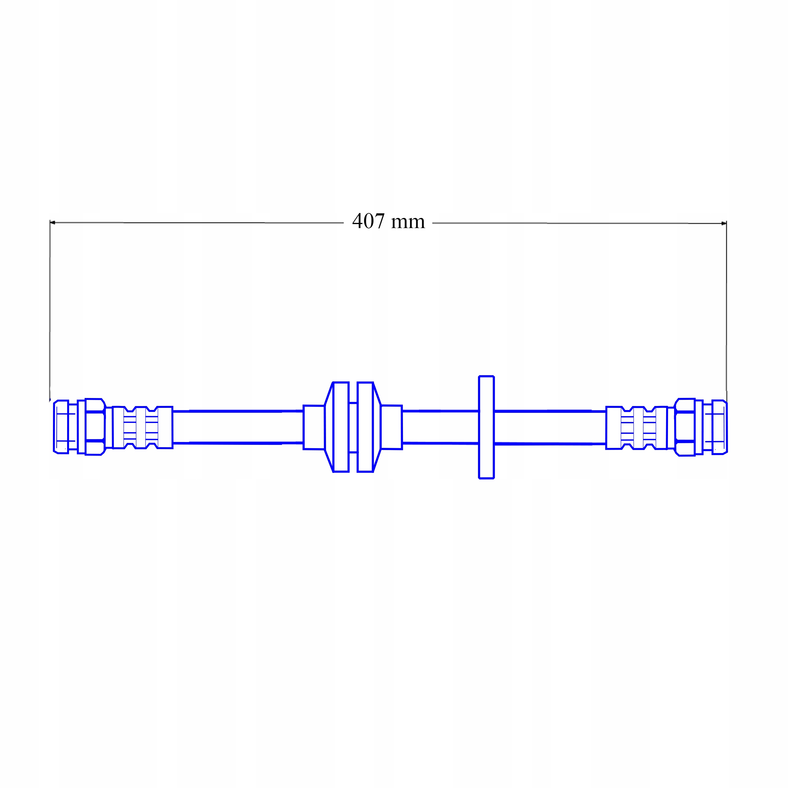 Renault Espace 4 Brzdové hadice pružné tuhé