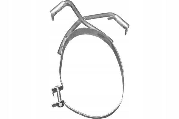 POLMO OBEJMA TŁUMIKA POLMOSTRÓW 50.63ALU CITROEN BERLINGO PEUGEOT