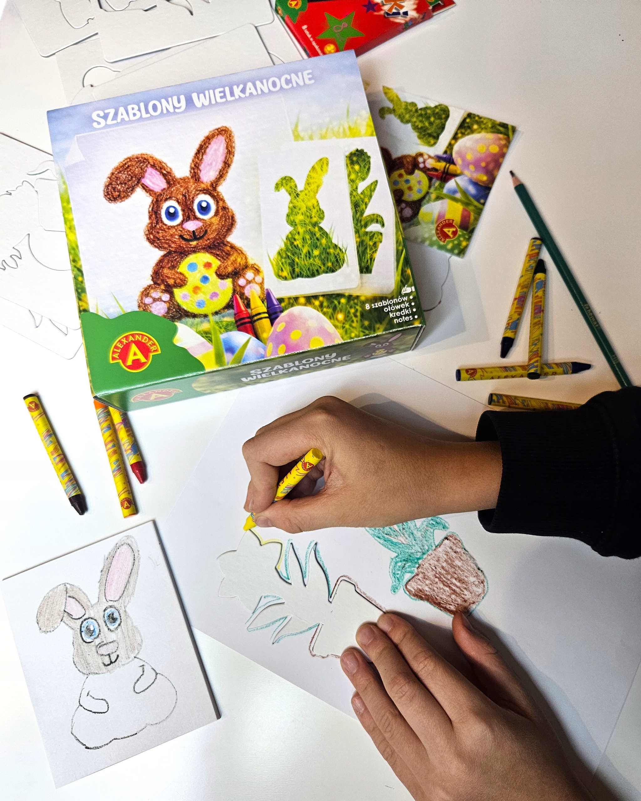 Szablony Alexander - Wielkanocne - 8 szt. Marka Alexander