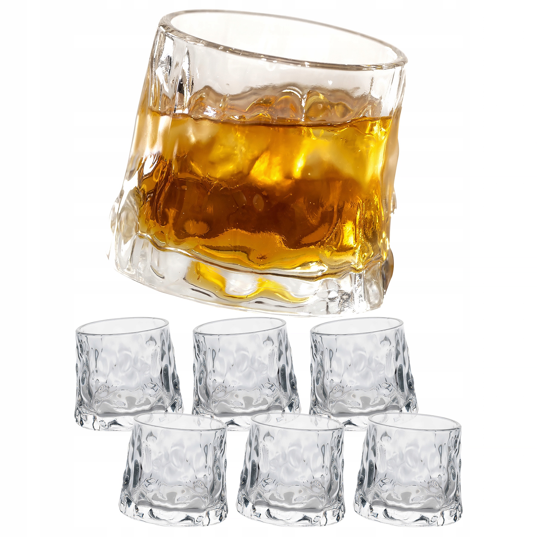 

Szklanki Zestaw Szklanek do Whisky 6 sztuk 190ml