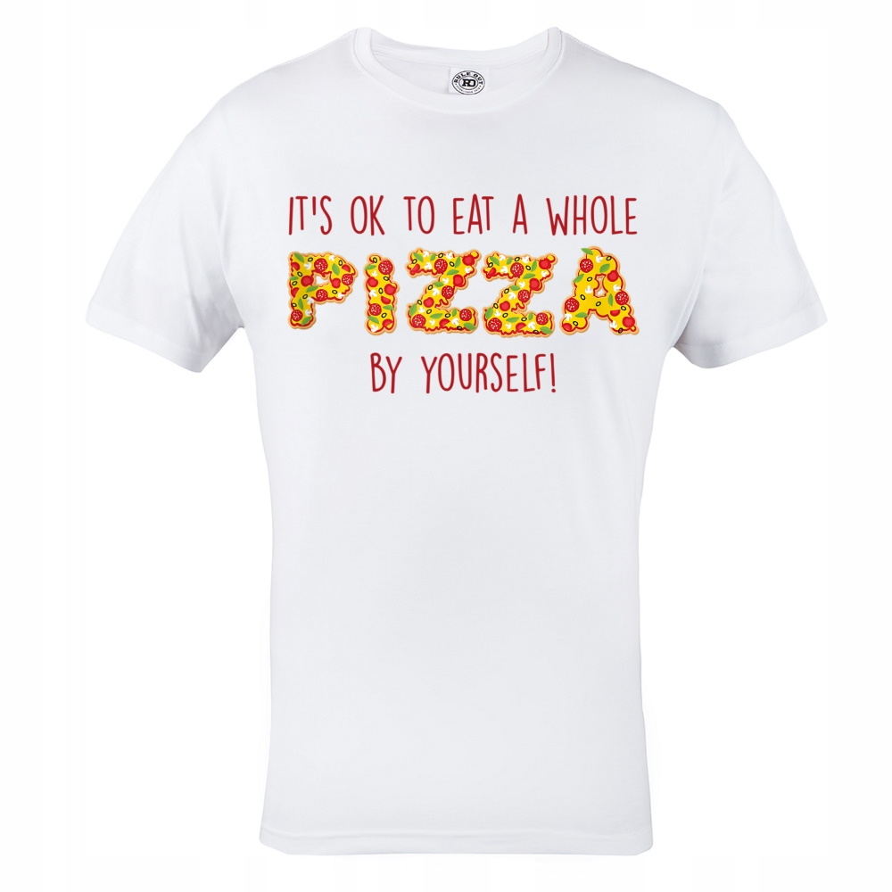 

Meska Koszulka Z Nadrukiem Pizza Whole Pizza